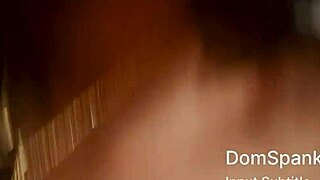 Skinny ebony teen 18+ learns teasing moves from friend in full red-hued lesson video