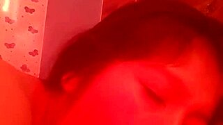 Estelita sucks that thick monster cock deep in her nerdy latina mouth until cumshot