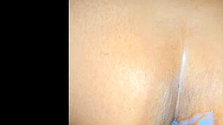 we fuck hard doggystyle and creampie her ass hidden at parents house