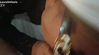 milf in glasses chokes on pov monster cock deepthroat gagging cumshot!