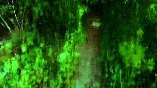 naughty german milf bent over for risky bareback doggystyle in public park pov