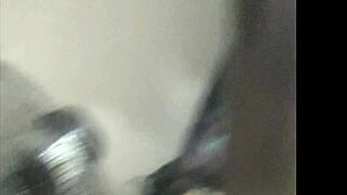 model slips into blouse backstage flashing fake tattoo teases