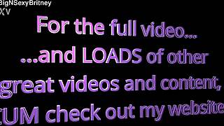 omg big n sexy britney's cumshot facial cum-pilation vol 3 😍 amateur pov blowjobs n facials teaser