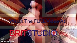 kiki helix: nurse on milking table squeezes tits in sexy lingerie