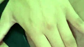 ninfeta fingers her soaked pussy with anal plug till she squirts hard 🔥💦🍑