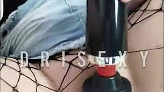 Take this dildo deep in my tight little ass!