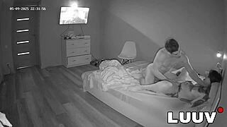 Real couple turns bedroom thrill into homemade audience show