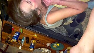 slave worships master's huge balls and spreads ass for deep rimjob