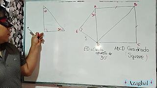 72 sexual math creampies in japanese teacher triangle 😈🍑💦