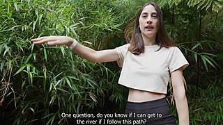 i was this close to getting busted fucking that tiny lusty teen in the park