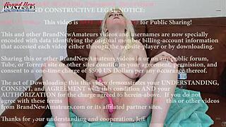 Watch Blonde Coed Annie Archer Finger Herself Before Getting Face Fucked And Pussy Pounded!