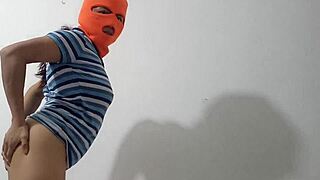 Latina Mature Flashes Big Natural Tits with Hot Dirty Stretch Marks