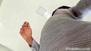 Skinny bimbo spreads pink pussy and tasty asshole in sunlight pov