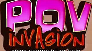 Blonde Charlize Danay Tempts With Lingerie-Clad POV Blowjob