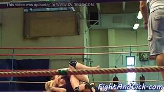 hey les babe wanna taste my ass after that hot wrestling match rimjob time?