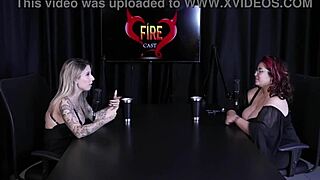 Melitta Coffee's sheer red tease in safada porn cast interview?