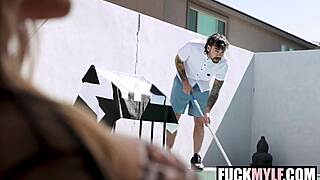 Poolguy, wanna slam Andi Avalon's nasty milf ass and tits hardcore?