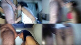 marianna's deepthroat blowjob ends with hot cum splashing her tits