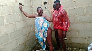 Black Bubble Butt Babe Bunny Bounces on Ten Inch Monster Cock Hard