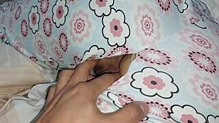 Dude I fucked my stepsis doggystyle in pajamas no removing! Monster cock action 😈🍆💦