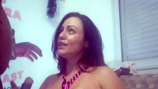 wanna know how i ended up pounding ines ventura's tight pussy at work? you won't believe this interracial latina slam