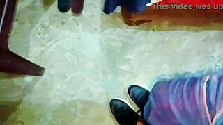 😏 indian bhabhi's tight pussy spooned hard with loud hindi moans