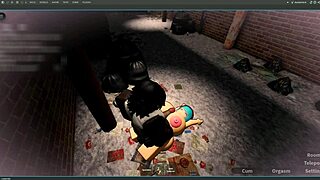 engaño a mi novio con negro en callejón me viola y llena pechos de semen espeso