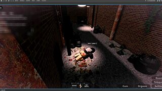 engaño a mi novio con negro en callejón me viola y llena pechos de semen espeso