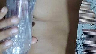 Crossdressing See-Through Ass Fucked Deep with Toys Young Amateur Pounding