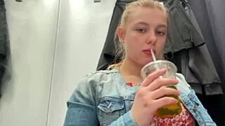 oh man this fat bbw teen with big tits and shaved pussy fingers herself hard outdoors public extreme