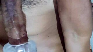 Crossdressing See-Through Ass Fucked Deep with Toys Young Amateur Pounding