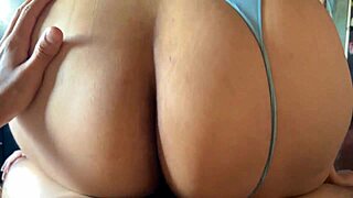 this latina showed up with the biggest ass i've ever seen shaking it wild