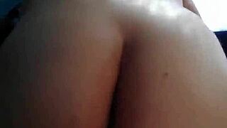 Mother-in-law's huge fat latina ass bounces rough pov creampie natural tits mommy curves