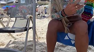 Humiliated Brazilian wife watches old hubby cucked by Rio bull