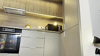 Tight shaved college coed casting turns porn skirt leather stockings