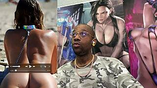 Oily Latina Stepdaughter Teases Shakes Fat Ass Deepthroats Monster Cock as Slave