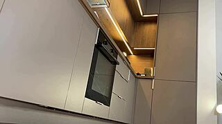 Tight shaved college coed casting turns porn skirt leather stockings