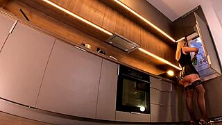 Tight shaved college coed casting turns porn skirt leather stockings