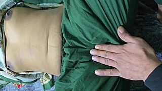 desi stepmom shakes her big ass twerking right in stepson's face teasingly