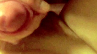 you pumping cum on her big natural tits keeps you rock hard
