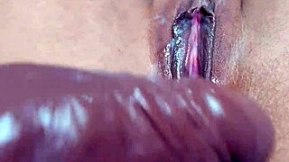 young brazilian fingers her sticky pussy getting naked on bed