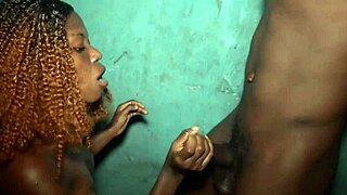 petite babe Blaize sucks and rides lucky b stard's monster cock