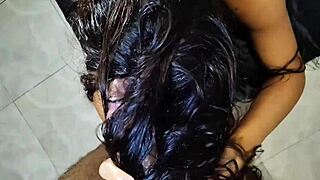 wanna see this ebony babe's fat ass shake while sucking black cock kinky style?