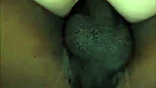 watch this tight pussy milf wife ride my monster cock cowgirl rough creampie orgasm wet