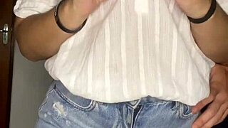 debora mendes slurps wellington ribeiro's huge cock then rides doggy pt1