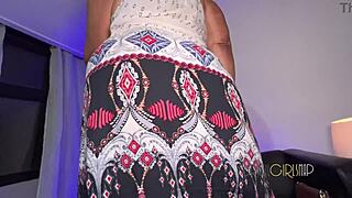 Hot Brasilia milf Juju Baby rides cock doggystyle then cums hard