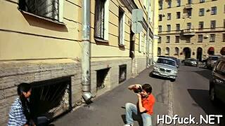 hot russian teen seductress with slick body craves deep wet muff insertion and hardcore sucking