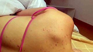 Do you wanna slap this brunette teen during her hard morning sex?