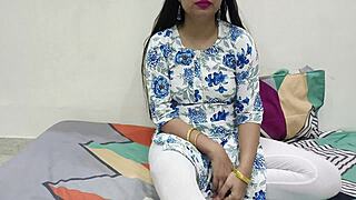 Naughty Indian Stepmom Saara Seduces Fucks Horny Stepsom