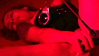 Redhead Milf Fingers Ass and Fucks Pussy Deep with BDSM Toys